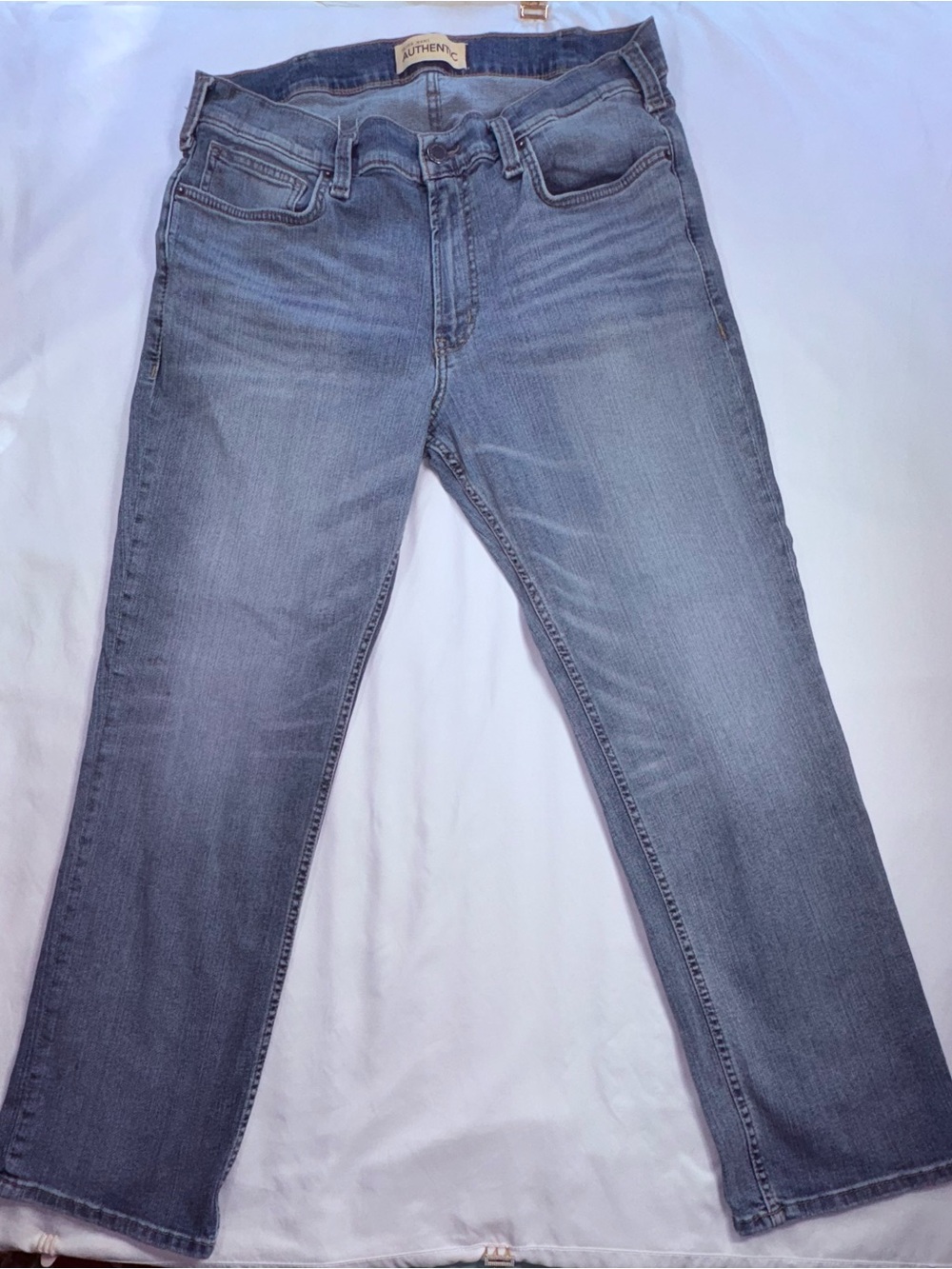 Silver Jeans Authentic The Relaxed Men’s W36 L30 Light Wash Stretch Jeans